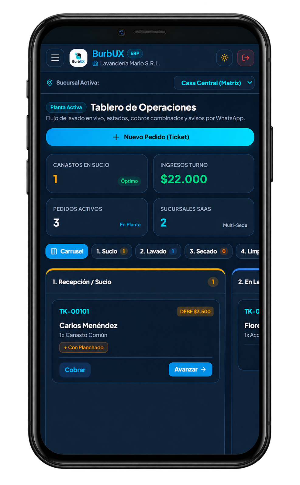 BurbUX Mobile View